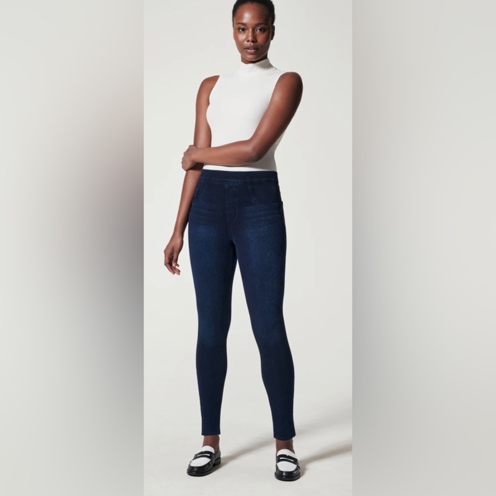 Spanx Ankle Jean Leggings in Size Medium